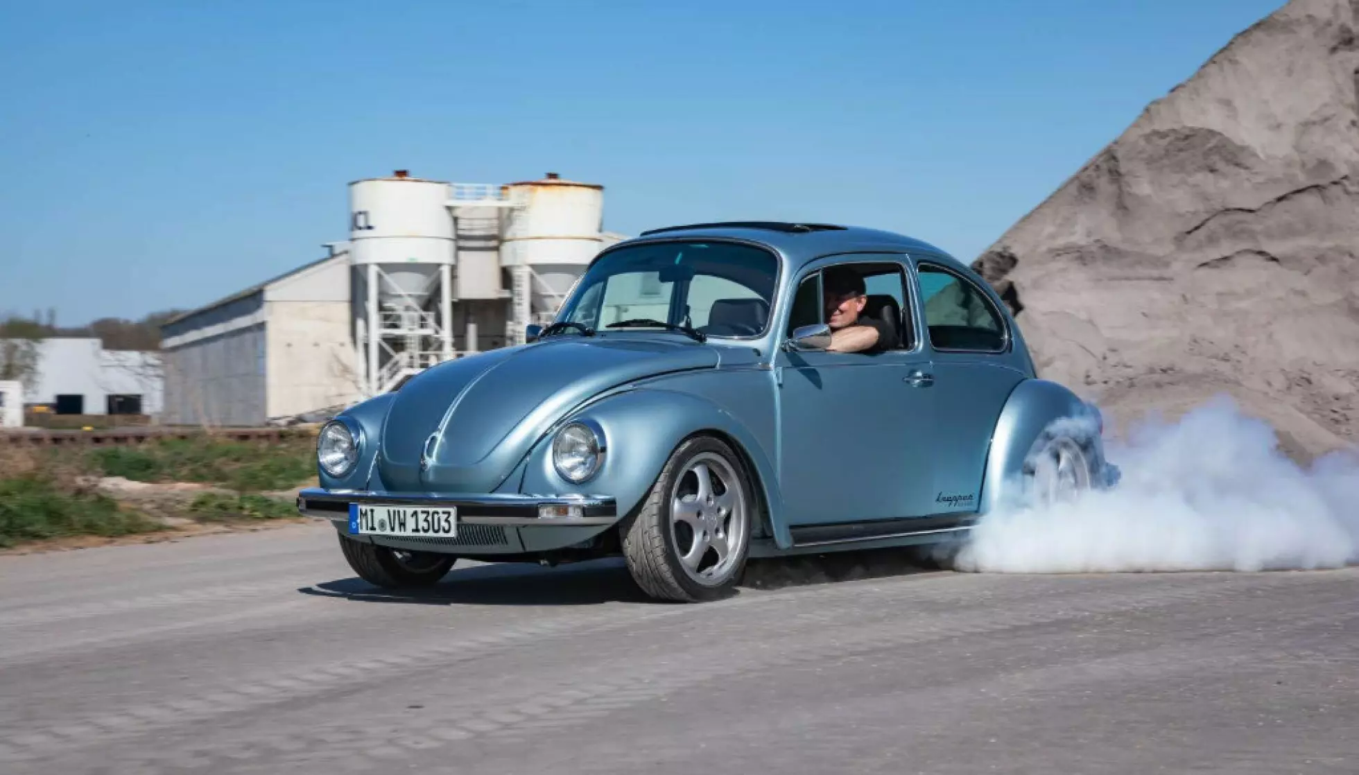 Tesla Taycan i Boble-drakt