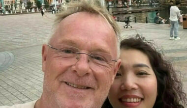 Per Sandberg feirer jul i Vietnam med ny kjæreste
