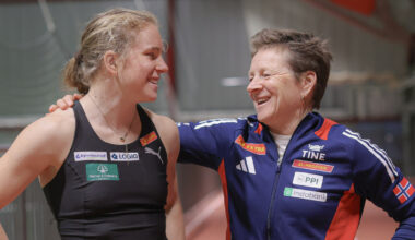 Unn Merete er trener for datteren Henriette Jæger