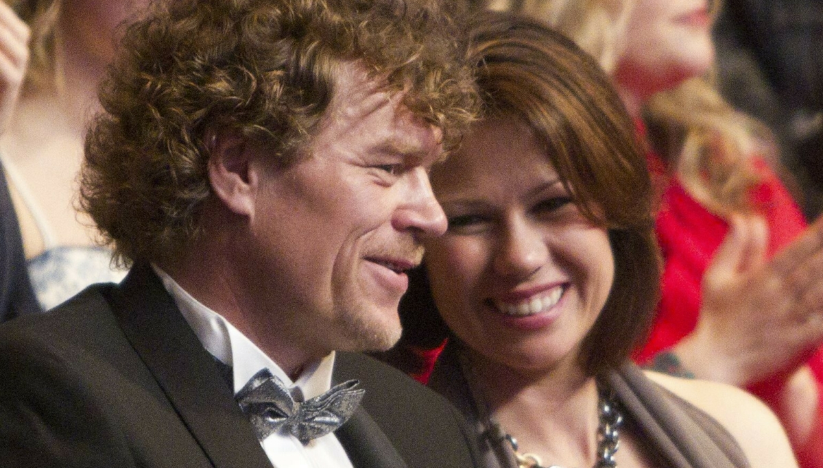 Trine Rein og Lars Monsen feiret ti år som ektepar