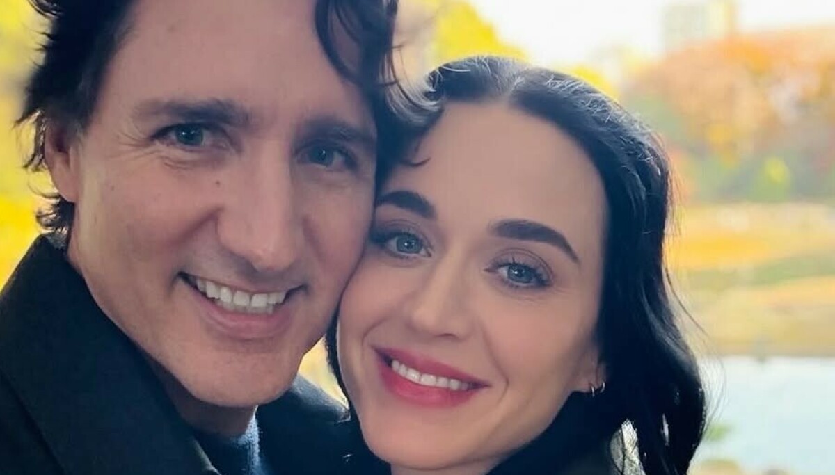 Russell Brand kritiserer Katy Perrys forhold til Justin Trudeau