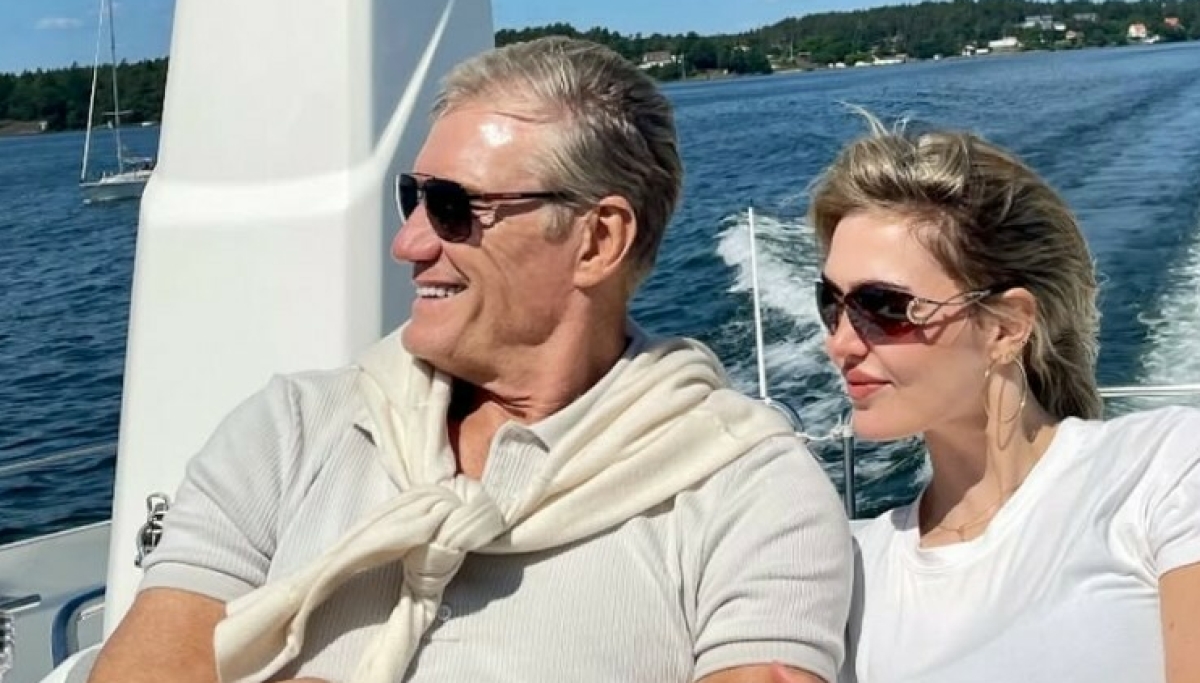 Dolph Lundgren forsvarer ekteskapet med Emma Krokdal: