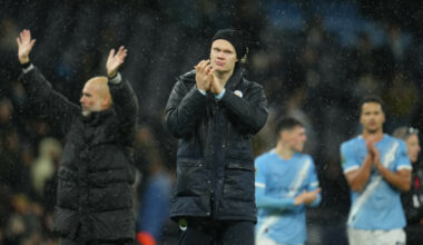 Haaland veies etter julefeiringen