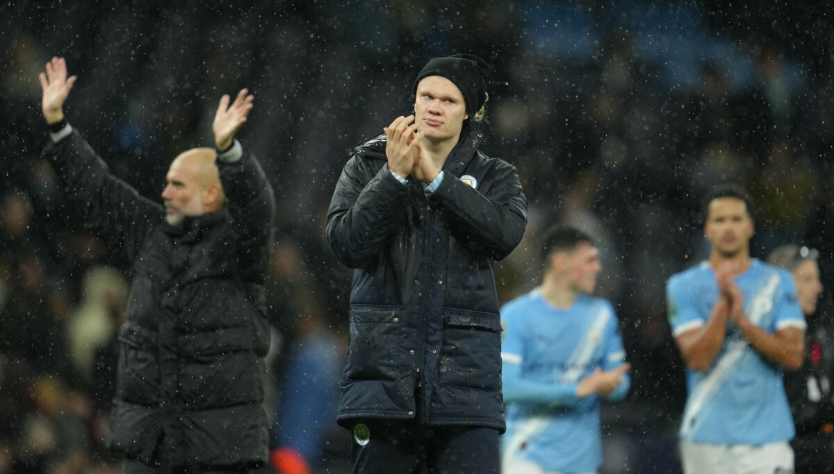 Haaland veies etter julefeiringen