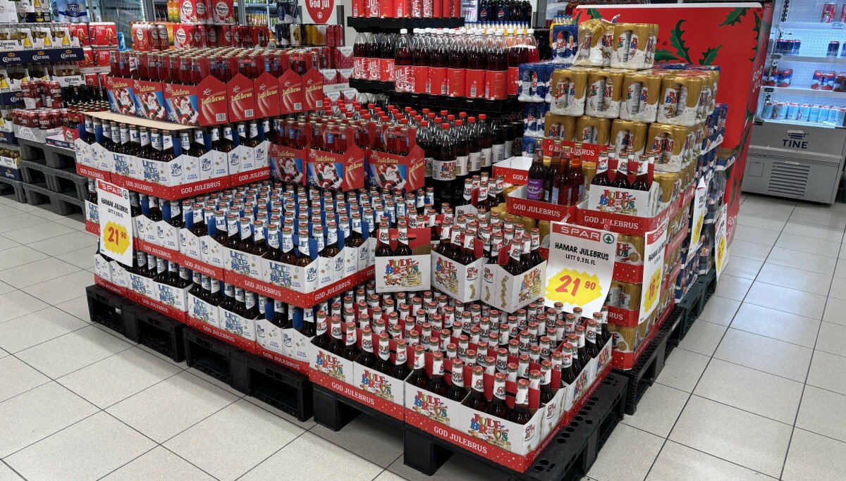 Snart tomt for Hamar og Lillehammer julebrus på glassflaske