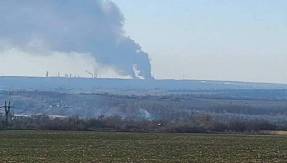 Ukraina angrep oljeraffineri i Russland