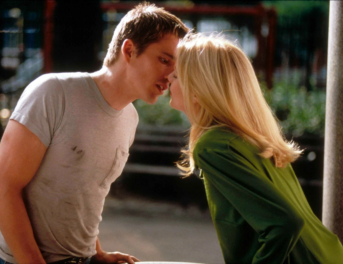 NEKTET: Ethan Hawke og Gwyneth Paltrow delte flere kyss i filmen, men oralsex ble det ikke. Foto: Moviestore / REX