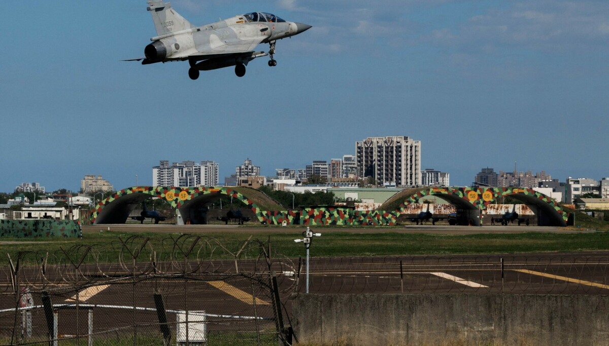 Har startet militærøvelse rundt Taiwan