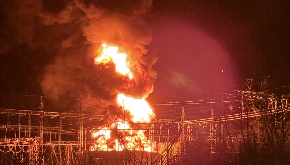 Kraftig brann i Hol - Dagbladet