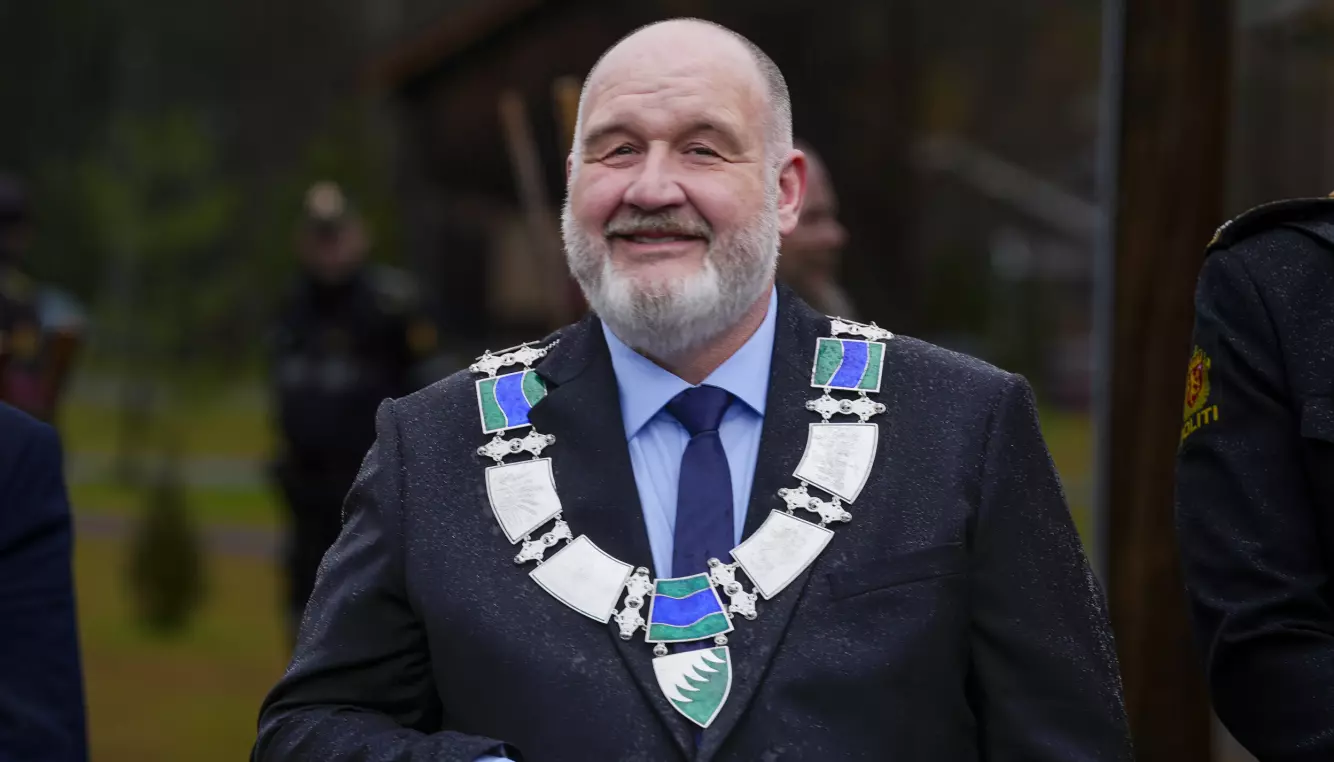 VISER TIL POLITIET: Ordfører Rune Grenberg avbildet ved en tidligere anledning. Foto: Terje Pedersen / NTB
