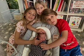 Deler sjeldent bilde