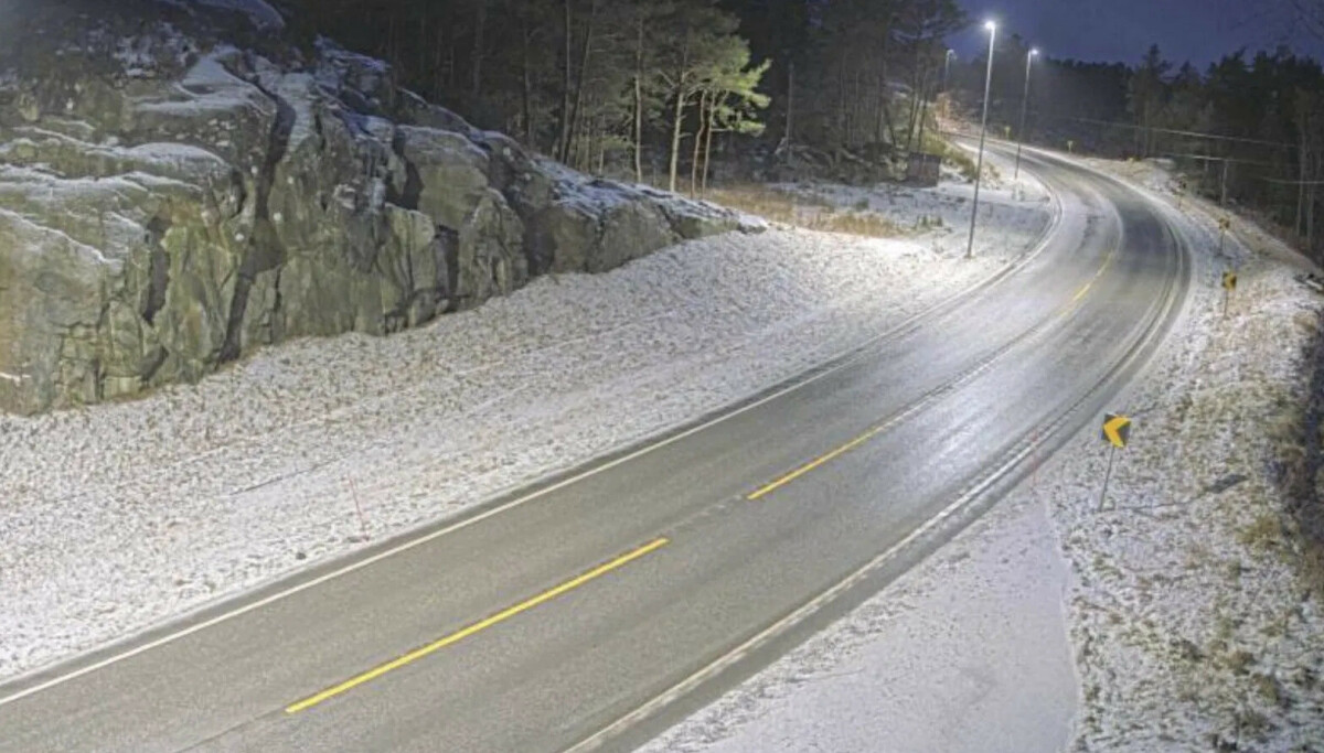 - Svært glatte forhold