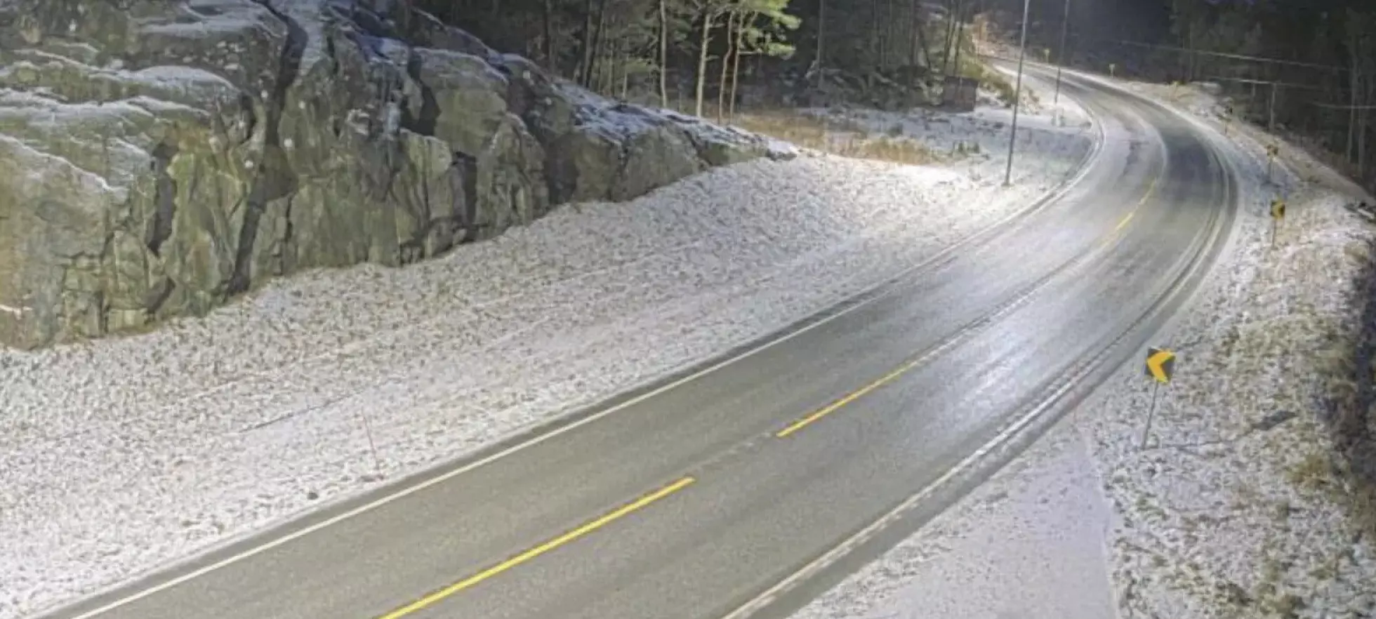 - Svært glatte forhold