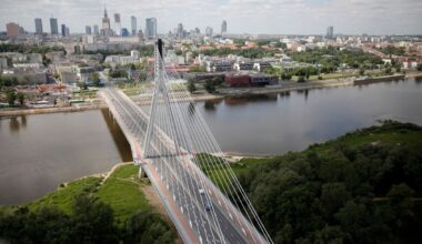 Video bekrefter at nordmann falt i polsk elv – fortsatt savnet