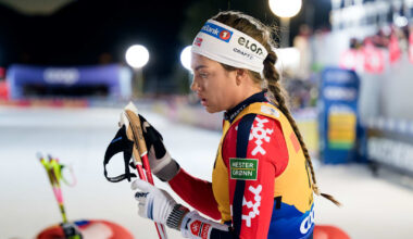 Drama på sprinten i Davos: Kristine Stavås Skistad disket