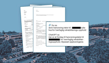 Henvisningen hadde tydelige tegn til å være laget ved hjelp av KI.