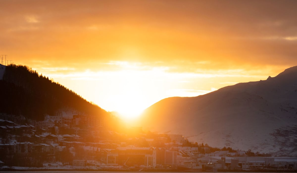 Sola snur – men vi må vente i en måned før vi ser den her i Tromsø - itromso.no