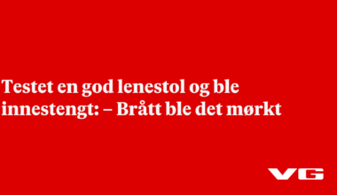 – Brått ble det mørkt