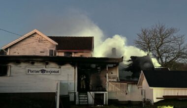 Brann i Kragerø: - Deler av bygget totalskadd - Telemarksavisa