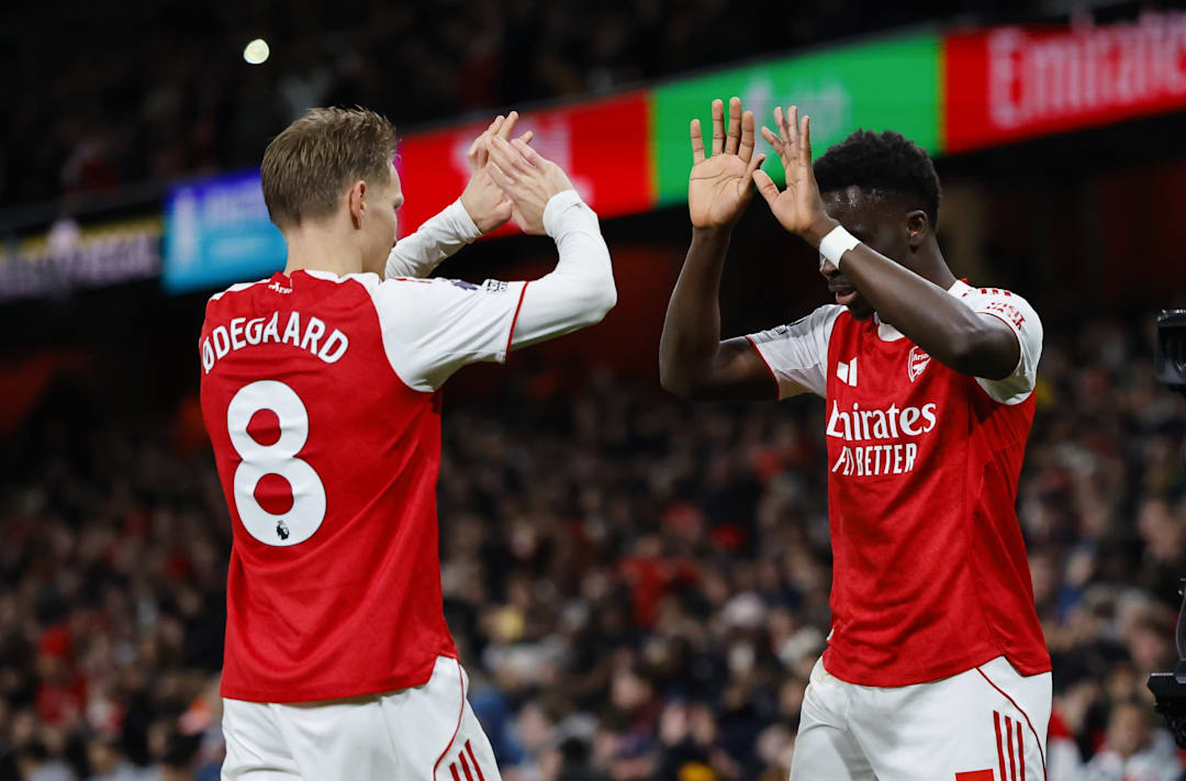 Ødegaard tilbake fra start da Arsenal økte forspranget