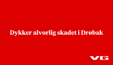 Dykker alvorlig skadet i Drøbak