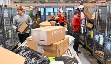 Posten bring as, Julegaver | Postterminalen opplever en stor økning i antall pakker