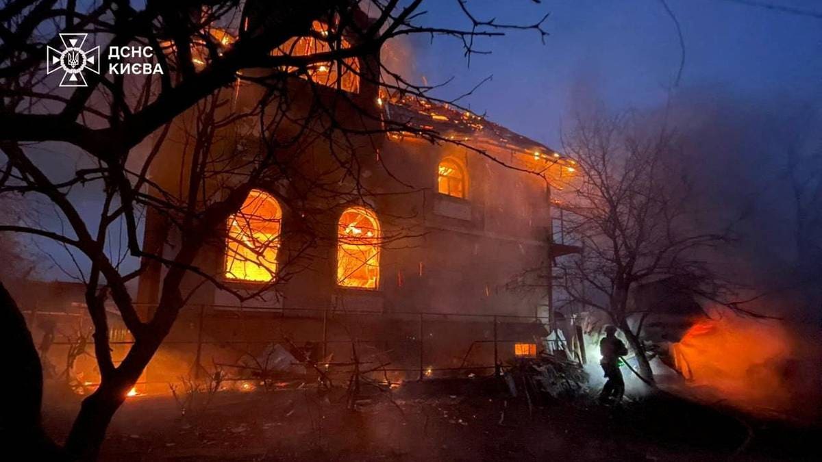 Ukrainas hovudstad utsett for kraftig angrep – NRK Urix – Utenriksnyheter og -dokumentarer