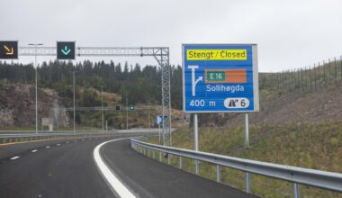 Trafikk, Bjørum-Skaret | Tirsdag åpner firefeltsveien: Se når du kan kjøre der