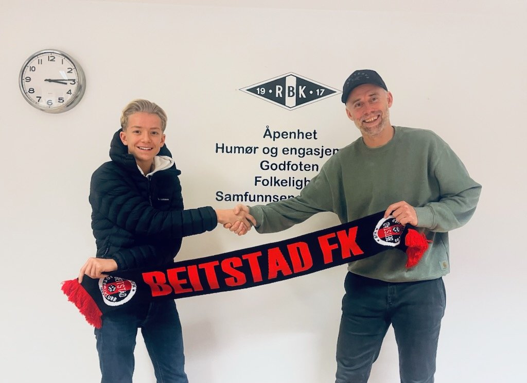 Sport, Beitstad | Theodor (13) har signert for Rosenborg: – Det er stort
