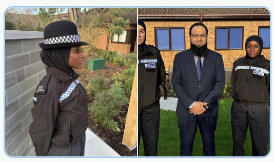 Britisk politi introduserer magnetisk hijab for å lokke flere muslimske kvinner til yrket