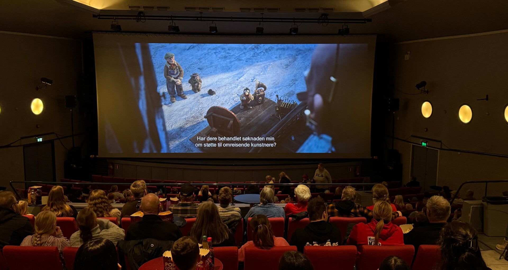 Kino, Mysen | Grep sjansen da det var gratis kino i Mysen: – Ikke ofte det er noe slik