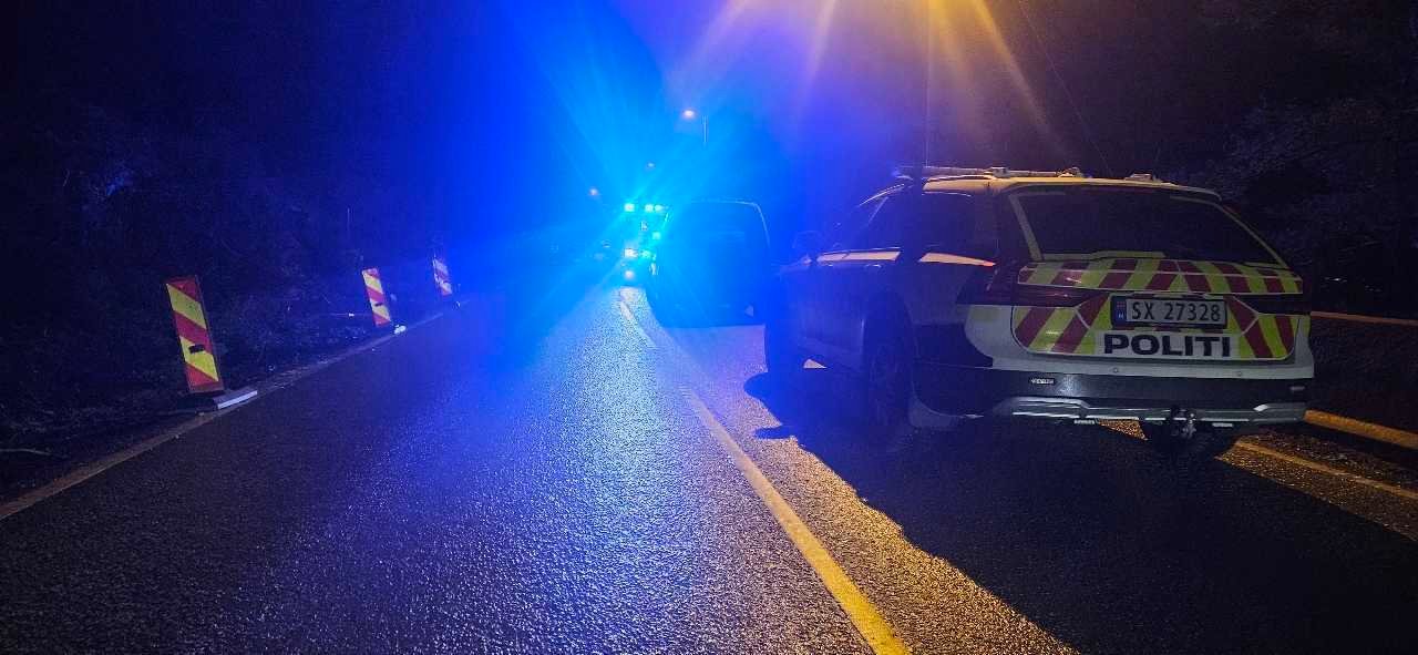 Nyheiter, Trafikk | Trafikkulykke på E39: Ein mista førarkortet