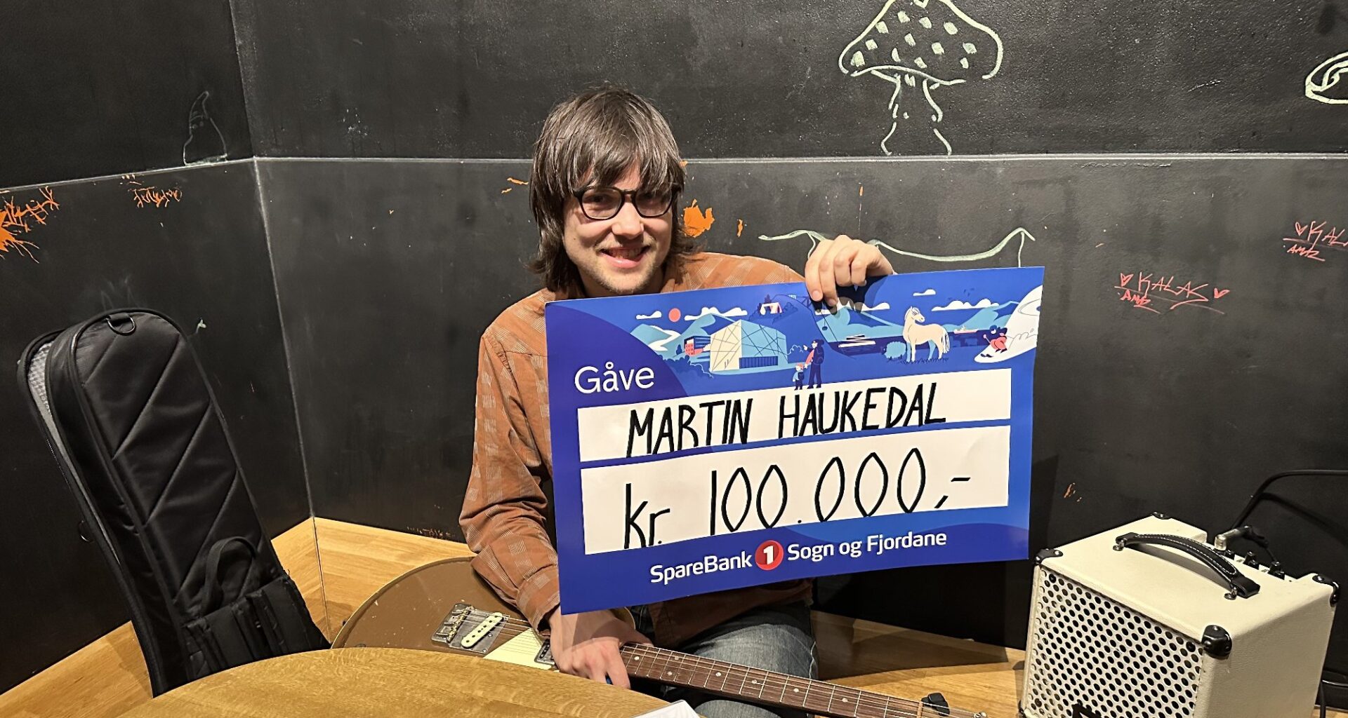 Kultur, Musikk | Fekk 100.000: – Fy søren kor kjekt