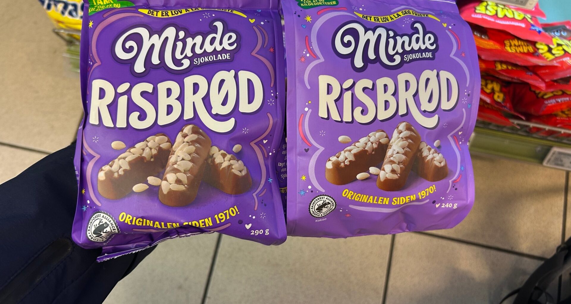 Minde sjokolade, Krympet | Mindes sjokolade Risbrød krympet: – «Veldig shady!»