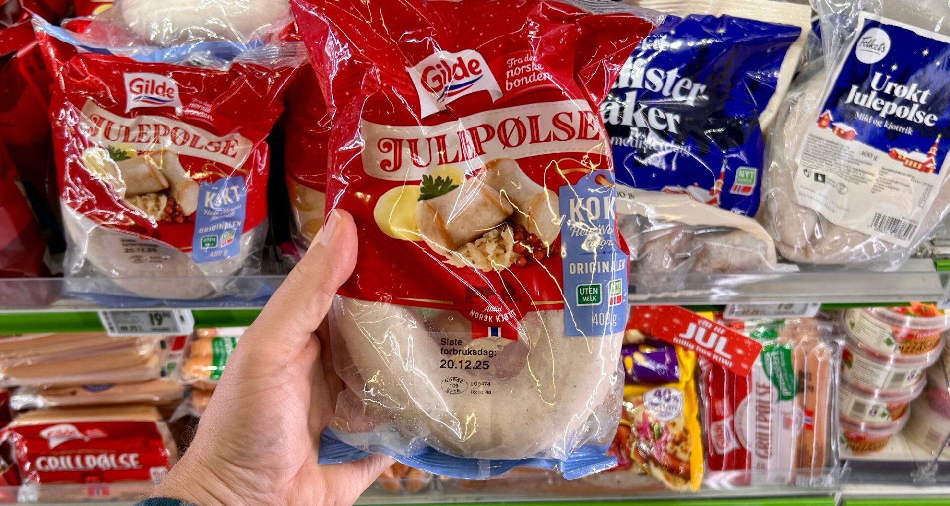 Gilde, Julepølse | Liker ikke det Gilde putter i julepølsa