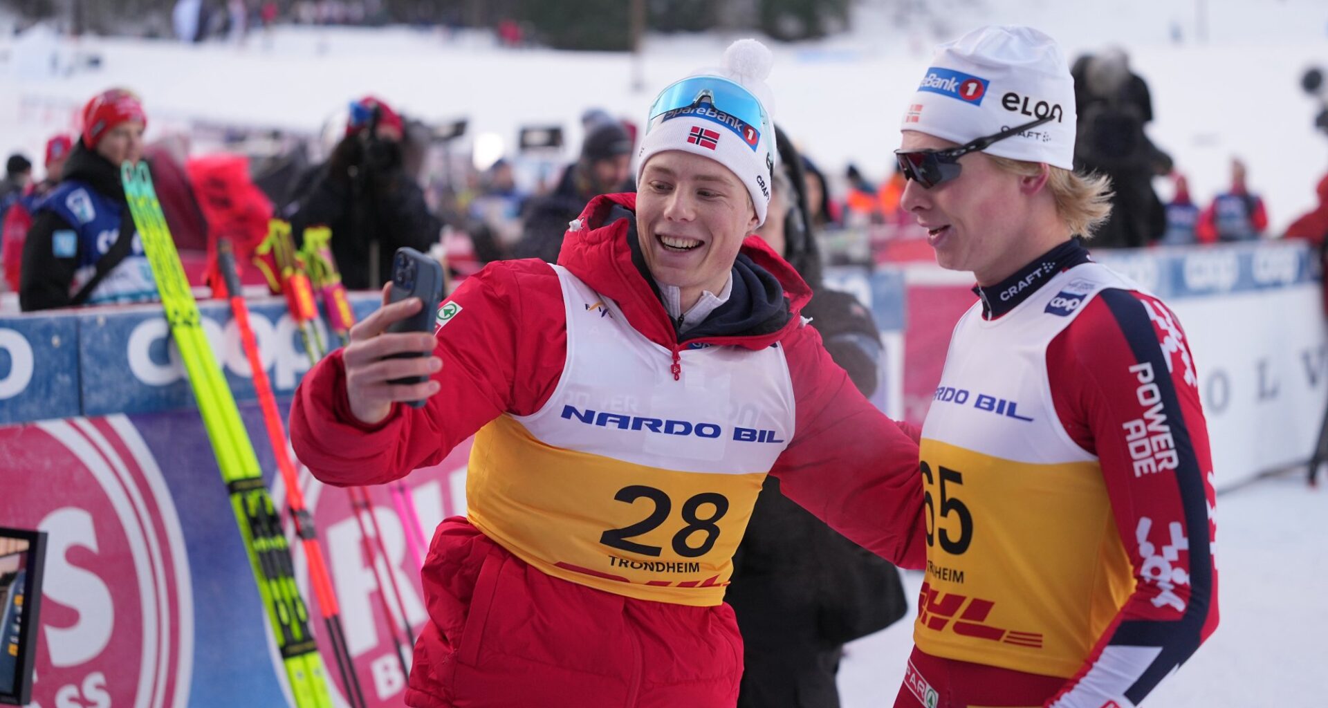 Sport, Langrenn | Hedegart sendte jubelen direkte på Instagram – så fikk han refs - Trønder-Avisa