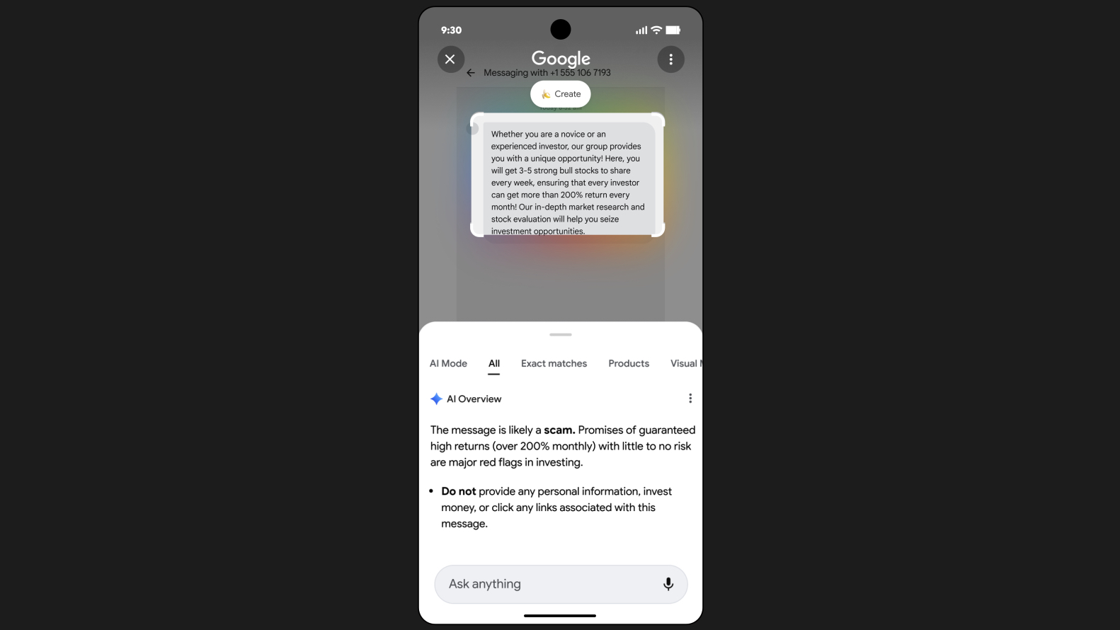Circle to Search i Android 16