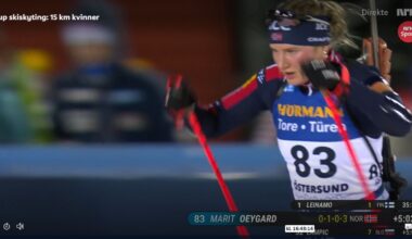 Sport, Nord-Aurdal | Marit fikk kjenne på sidevind på siste stående – likevel karrierebeste i verdenscup - Avisa Valdres