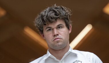 Sjakk, Magnus Carlsen | Reagerer på Magnus Carlsen-bildene før VM