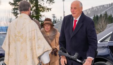 Kongefamilien, Kong Harald | Kongen og dronningen i julegudstjeneste