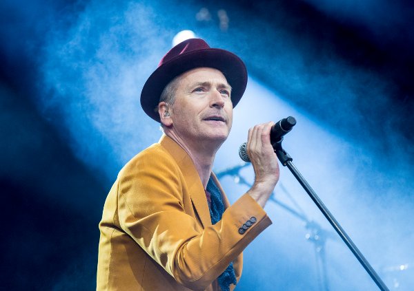 Oslo  20180621.
Morten Abel på scenen under OverOslo torsdag.
Foto: Vidar Ruud / NTB