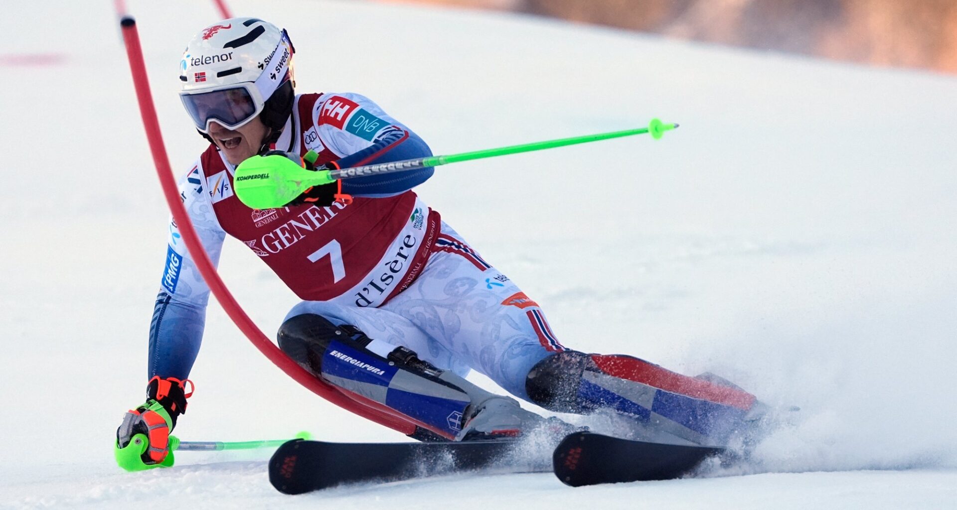 Sport, Alpint | Kristoffersen på pallen