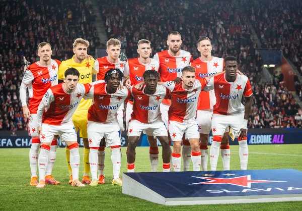 CALCIO - UEFA Champions League - Slavia Praha vs Arsenal. Arsenal away victory 3-0 against Slavia Praha during the UEFA Champions League at the Fortuna Arena (also known as Eden Arena stadium) in Prague. during Slavia Praha vs Arsenal, UEFA Champions League football match in Prague, Czech Republic, November 04 2025 URN:82294977