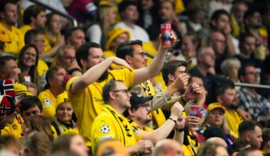 Bodø/Glimt-supportere på tribunen