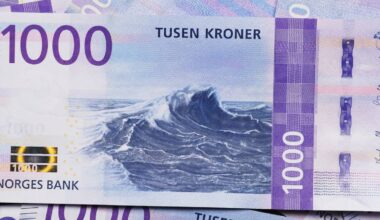 Et nærbilde av en tusenlapp.