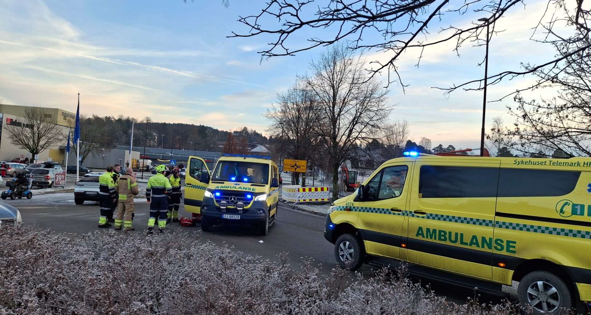 Hendelser, Porsgrunn | Fotgjenger påkjørt: – Alvorlig skadet
