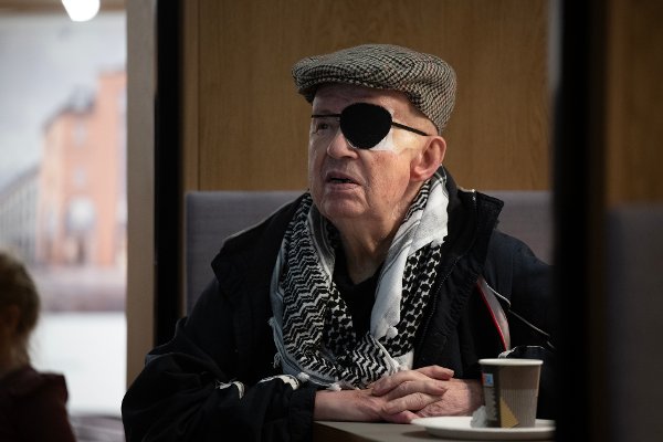 Førpremiere på Trond Skeide Johannessen og Øystein Kvamsdal som fant kjærligheten i godt voksen alder giftet seg.