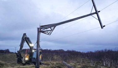 Vær, Linea | Linea er gått tom for sprengstoff – fortsetter i rød beredskap