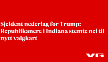 Republikanere i Indiana stemte nei til nytt valgkart