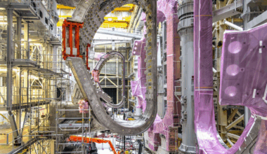 Slik ser det ut hos Iter. Det internasjonale fusjonseksperimentet holder til sør i Frankrike.